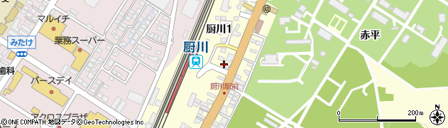 三浦清美商店周辺の地図