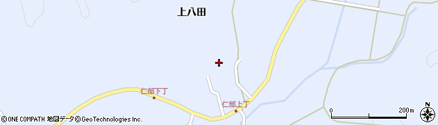 秋田県秋田市太平八田上八田43周辺の地図