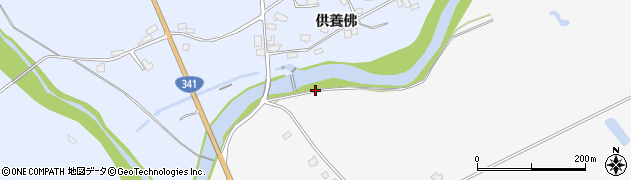 先達川周辺の地図