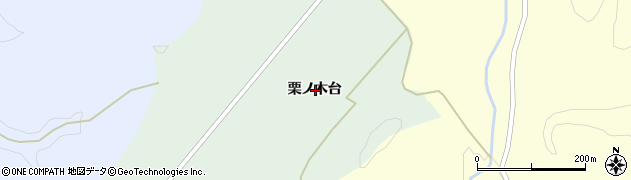 秋田県秋田市太平目長崎栗ノ木台周辺の地図