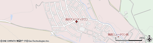 滝沢アメニティタウン周辺の地図