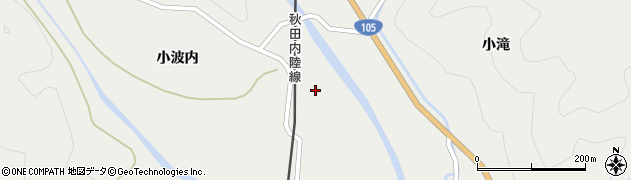 秋田県仙北市西木町桧木内388周辺の地図