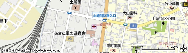 土崎ＢＣ周辺の地図