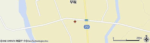 坂井荘周辺の地図