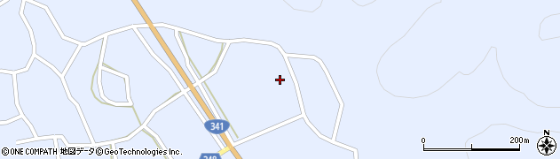 秋田県仙北市田沢湖田沢（沼田）周辺の地図