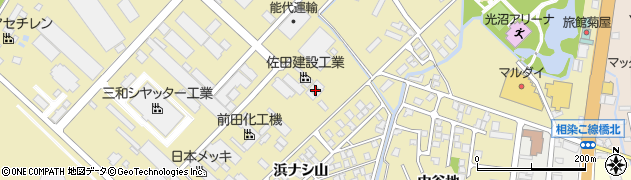 秋田県秋田市土崎港相染町浜ナシ山61周辺の地図