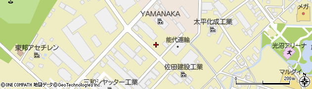 秋田県秋田市土崎港相染町周辺の地図