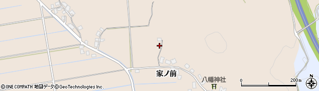 秋田県秋田市外旭川（家ノ前）周辺の地図