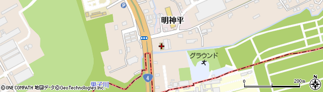 ローソン滝沢巣子南店周辺の地図