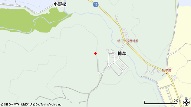 〒020-0204 岩手県盛岡市上田小野松の地図