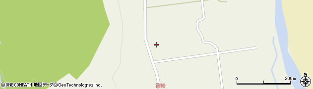 岩手県雫石町（岩手郡）西根（上篠崎）周辺の地図