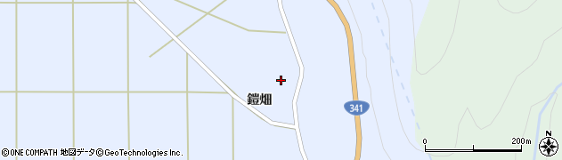 秋田県仙北市田沢湖田沢（鎧畑）周辺の地図