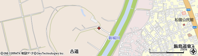 秋田県秋田市飯島古道74周辺の地図