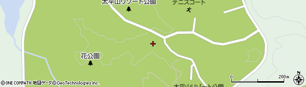 秋田県秋田市仁別小水沢98周辺の地図