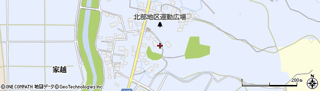 秋田県秋田市下新城笠岡笠岡251周辺の地図