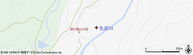 秋田県仙北市田沢湖田沢湯ノ岱周辺の地図
