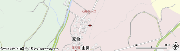 秋田県秋田市上新城保多野仲山周辺の地図