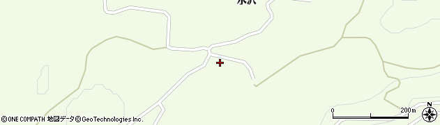 宮古市役所　水沢地区集会施設周辺の地図