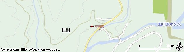 秋田県秋田市仁別家ハヅレ27周辺の地図