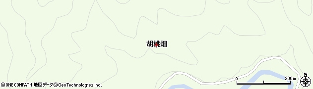 岩手県宮古市田老（胡桃畑）周辺の地図