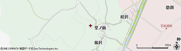 秋田県秋田市上新城石名坂堂ノ前8周辺の地図