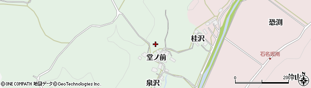 秋田県秋田市上新城石名坂堂ノ前17周辺の地図