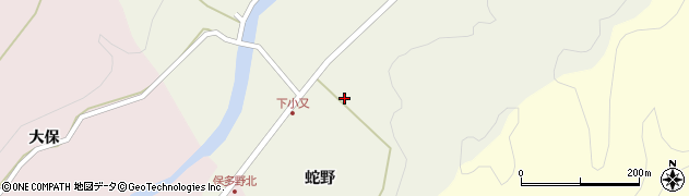 秋田県秋田市上新城小又（高野屋）周辺の地図