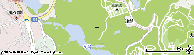 秋田県秋田市金足小泉（女潟）周辺の地図