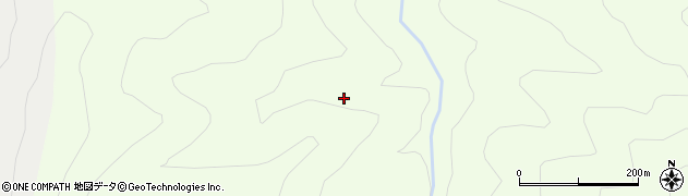 岩手県岩泉町（下閉伊郡）二升石（案台）周辺の地図