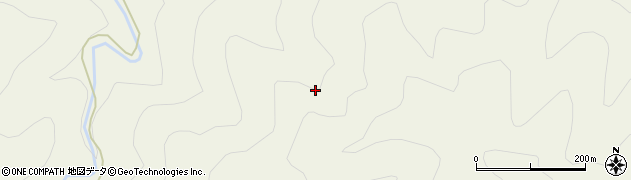 岩手県岩泉町（下閉伊郡）尼額（待山）周辺の地図