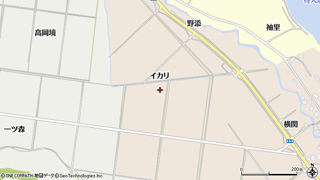〒010-0123 秋田県秋田市金足片田の地図