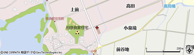 秋田市役所　市民生活部・北部・市民サービスセンター金足地区コミュニティセンター周辺の地図