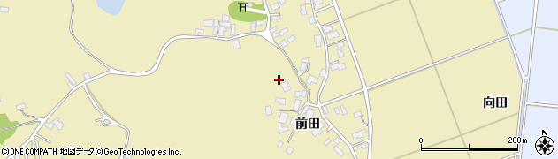 秋田県秋田市金足下刈周辺の地図