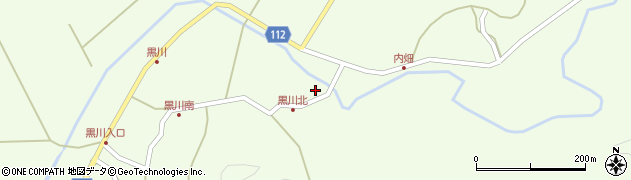 秋田県秋田市金足黒川黒川31周辺の地図
