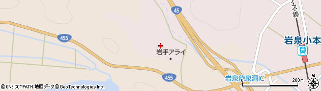 岩手県岩泉町（下閉伊郡）小本（長内）周辺の地図