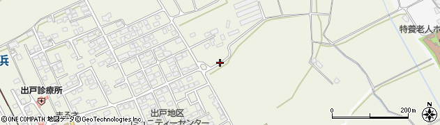 秋田県潟上市天王（細谷長根）周辺の地図