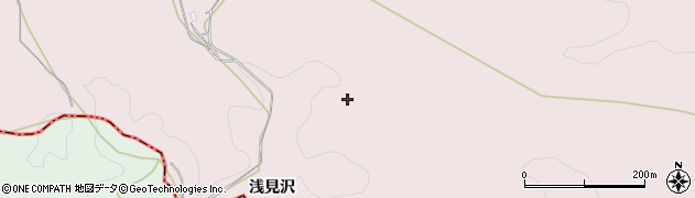 秋田県潟上市昭和豊川槻木（浅見沢）周辺の地図
