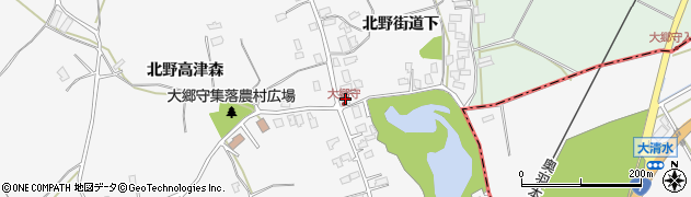 鎌田理容所周辺の地図