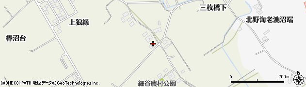 秋田県潟上市天王（上狼縁）周辺の地図