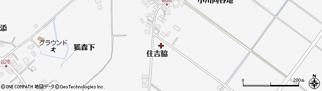 秋田県潟上市昭和大久保住吉脇47周辺の地図