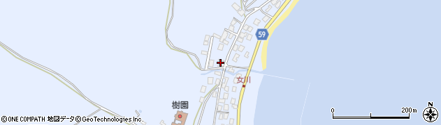 女川簡易郵便局周辺の地図