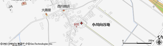 秋田県潟上市昭和大久保小川向谷地32周辺の地図