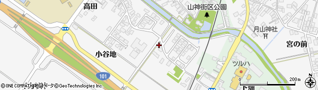秋田県潟上市昭和大久保阿弥陀堂133周辺の地図