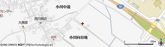 秋田県潟上市昭和大久保小川向谷地94周辺の地図