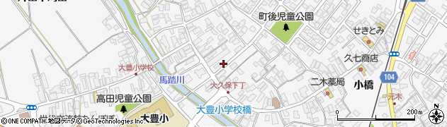 秋田県潟上市昭和大久保町後29周辺の地図