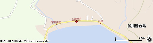 台島西口周辺の地図