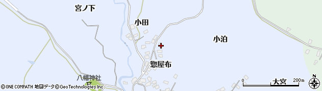 秋田県男鹿市船川港増川惣屋布15周辺の地図