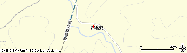 岩手県盛岡市玉山馬場芦名沢49周辺の地図