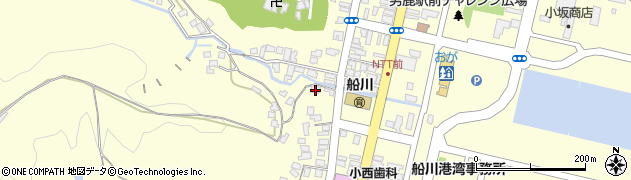 秋田県男鹿市船川港船川外ケ沢102周辺の地図