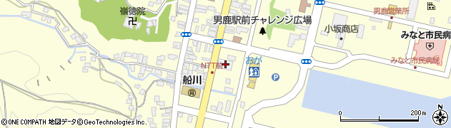 秋田県男鹿市船川港船川栄町62周辺の地図
